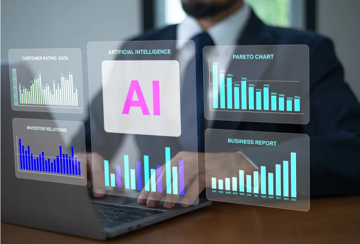 AI dashboard analytics